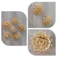 ราคา เข็มกลัดทอง เข็มกลัดชุดไทย เครื่องประดับชุดไทย (21155554325)