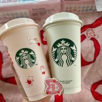 ราคา ꒰ พร้อมส่ง Limited แบบใหม่ ꒱ แก้วสตาร์บั๊ค ของแท้ #STARBUCKS Starbucks Valentines 2025 size 473ml (24740666331)