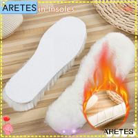 ราคา AREES Sheepskin Insoles Thermal Inner Fleece Wool Winter Warm Fleece Pads (28293194254)