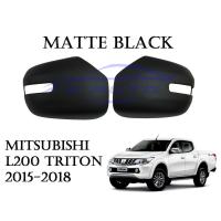 ราคา (1คู่) ครอบกระจกมองข้าง มิตซูบิชิ ไทรทัน ปี 2015 2016 2017 2018 รุ่นเว้าไฟเลี้ยว สีดำด้าน MITSUBISHI TRITON MQ ครอบกระจก (8057050038)