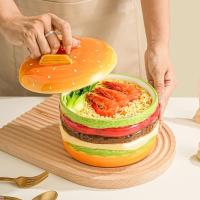 ราคา สร้างสรรค์รูปแบบใหม่เบอร์เกอร์ชามบะหมี่กึ่งสําเร็จรูปที่มีฝาปิดครัวเรือนหนึ่งคนอาหารซุปก๋วยเตี๋ยวราเมนชามเซรามิกหอยทากก๋วยเตี๋ยวชามควา (48500880069)