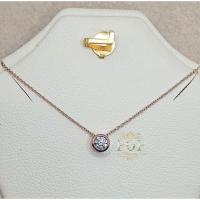 ราคา ถูกสุด️สร้อย+จี้เพชรแท้ 10 ตัง เม็ดเดียวใหญ่ๆ️ได้พร้อมสร้อยทองแท้ (24839147401)