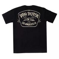 ราคา ยินดีต้อนรับ a เสื้อยืด ลาย Von Dutch สีดํา 022 (24351012112)