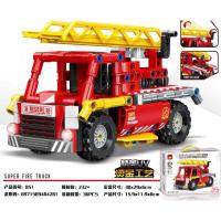 ราคา เลโก้รถดับเพลิงรถดับเพลิงรุ่นประกอบของเล่นช่วยให้เด็กเพิ่มความสามารถการคิดเชิงตรรกะ (40214552512)