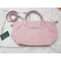 ราคา Longchamp Le pliage cuir size S หนังแกะสี girl (2629321703)