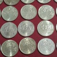 ราคา เหรียญมาเลเซีย สีทอง ชุด 25 เหรียญ ลายดอกไม้ สวย คละปี ชนิด 20 รายการ 25 (28582660780)