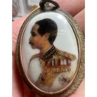 ราคา ล็อกเก็ตหินอ่อน ร.5 หลวงพ่อเกษม หลังเงิน ปึ2535(เลขโคด26763) (23862544871)