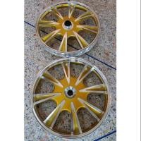 ราคา ล้อแม็ค(ล้างสต๊อก)CLICK,SCOOPYiสีทอง ขอบ14 (2315145738)