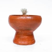 ราคา ตะเกียงดินเผา ตะเกียงน้ำมัน ขนาดสูง 7.5 cm เส้นรอบวง 9.5 cm พร้อมใส้ตะเกียง (พร้อมส่ง) (7053104574)