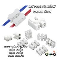ราคา เต๋าต่อสายไฟ เต๋าหนีบสายไฟ ขั้วต่อสายไฟฟ้า แบบ2ช่อง 3ช่อง แพ็ค30ชิ้น50ชิ้น100ชิ้น Terminal Block (21622877801)