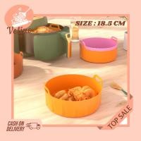 ราคา ฐานหม้อซิลิโคน AirFryer 18.5 ซม. / ฐาน AirFryer ซิลิโคนทนน้ํามันแบบไม่ติดนํากลับมาใช้ใหม่ (57200969081)