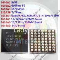 ราคา 1 ชิ้น 1610A1 1610A2 1610A3 610A3B 1612A1 1614A1 1616A0 ชาร์จ IC สําหรับ iphone 11 12 13 Pro Max Mini X 7 8 Plus 6s 6 U2 ชิป USB เปลี่ยนชิ้นส่วน (28114947212)