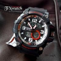 ราคา us submarine SPORT DIGITAL รุ่น TP-3195M นาฬิกาจับเวลาของแท้กันน้ำ100%พร้อมกล่อง สีดำแดง (1237662049)