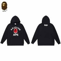 ราคา BAPE พร้อมส่ง/เสื้อฮู้ด BAPE เสื้อฮู้ดทรงหลวมพิมพ์ลายหัวลิงเสื้อฮู้ดแขนยาว (44553327595)