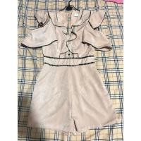 ราคา จั้มสูทขาสั้นสีน้ำตาลอ่อน (29020639231)
