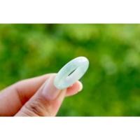 ราคา แหวนหยกเขียวเนื้อใส เบอร์ 56 แหวนหยกพม่าแท้ Type A สีธรรมชาติ (19438292299)