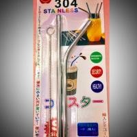 ราคา หลอดสแตนเลส หลอดแก้วเยติ หลอดโค้ง+หลอดกลม+แปรงล้างหลอด (1907073485)