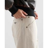 ราคา กางเกงผู้ชายสไตล์คลาสสิกจากแบรนด์ Prada ทำจากวัสดุเท็นเซลและลินิน สไตล์เรียบหรูสำหรับการสวมใส่วันสบาย (57353330645)