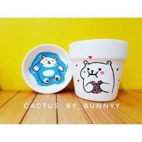ราคา กระถางเพ้นท์ลายตามสั่ง (1282642449)