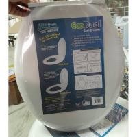 ราคา TRUFLO ฝารองนั่งชักโครก 2in1 ฝารองนั่ง 2 ชั้น ฝารองชักโครก ผารองชักโคก ฝารองนั่งส้วม สีขาว ฝารองนั่งเด็ก ผู้ใหญ่ TRUFLO (29926049049)