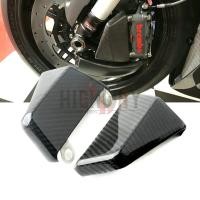 ราคา 100mm Carbon Fiber Motorcycle Cooling Air Ducts Brake Caliper For APRILIA RSV4 Factory / R / APRC R (54302458859)