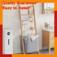 ราคา Hanging rack coat rack floor vertical bedroom wall bathroom dirty clothes basket clothes drying rack storage rack rak (55103634367)