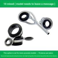 ราคา [ชุดแหวนเส้นสแตนเลส] 10 ชิ้นแพ็คคู่มือเบ็ดตกปลาหินแฮนด์เมดแหวนปลอกคอแหวนลวดสแตนเลสคันมือสตรีมคันเปลี่ยนสายแหวนอุปกรณ์ตกปลา (55853147540)