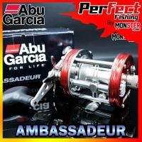 ราคา รอกตกปลาอาบู ABU GARCIA AMBASSADEUR CLASSIC 6500C BLOOD RED (สีแดงเลือดนก) (19052995423)