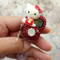 ราคา Hello Kitty Swarovski Digital Tasbih Dhikr Counter น่ารัก Dhikr ของขวัญสําหรับผู้หญิงมุสลิม (8429179823)