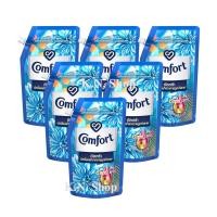 ราคา K.N. Shop ﻿คอมฟอร์ท(Comfort) น้ำยาปรับผ้านุ่ม อัลตร้า สีฟ้า ถุงเติม 540 มล. (แพ็ค 6 ถุง) (2015641794)