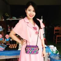 ราคา กระเป๋าสะพายพื้นเมืองสายเล็ก (6934984721)