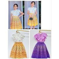 ราคา ชุดไทยประยุกต์เด็กโต ชุดไทยประยุกต์เด็กหญิง ชุดไทยประยุกต์ผู้ใหญ่ตัวเล็ก ชุดไทยประยุกตผู้หญิงตัวเล็ก (27166358919)