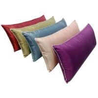 ราคา หมอนเด็ก หมอนยาว หมอนเด็กอนุบาล ผ้าไหมกุ๊นขอบสีขาวอย่างดี ขนาด 26×66cm.ยัดใยสังเคราะห์เกรดA. (12571350766)