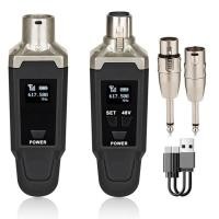 ราคา ระบบกีตาร์อิเล็กทรอนิกส์ไร้สาย 2.4ก มาพร้อมกับแหล่งจ่ายไฟ ผี 48โวลต์ สําหรับไมโครโฟนคอนเดนเซอร์แบบไดนามิก (55153679004)