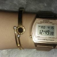 ราคา Bvlgari สร้อยข้อมือไทเทเนียมระดับพรีเมียมกําไลข้อมือทอง (10019542176)