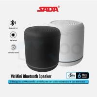 ราคา SADA V8 Mini Portable Bluetooth Speaker ลำโพงบลูทูธแบบพกพา เสียง 360 องศา รองรับ TF/TWS #Qoomart (14379905962)