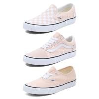 ราคา Vans รองเท้าผ้าใบ Authentic / Classic Slip-On Checkerboard / Old Skool | Color Theory Peach Dust (3รุ่น) (46153385712)