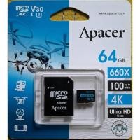 ราคา MicroSDXC Memory Card 64GB R100 UHS-I U3 Class 10 R100MB/s W80MB/s AP64GMCSX10U7-R New (6452188444)