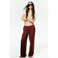 ราคา H&M(เอชแอนด์เอ็ม) กางเกงทรงตรงพร้อมเชือกผูกด้านหน้า ผู้หญิง 1261667_4 (27486354269)