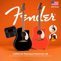 ราคา ✨New⭐ Fender® California Standard Redondo CE กีตาร์โปร่งไฟฟ้า 41 นิ้ว ปิ๊กอัพ Fender (57651184719)