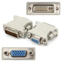 ราคา หัวแปลง DVI 24+5 To VGA -Converts DVI-D 24+5 pin male to VGA female (26161338979)