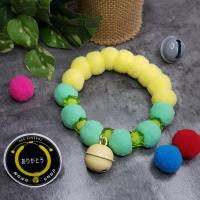 ราคา ปลอกคอน้องแมว น้องหมา ทรงปอมปอม งาน handmade (7853446730)