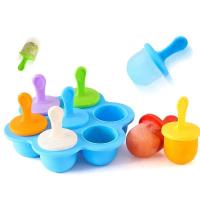 ราคา สตาร์ดัสต์แล็บ 7หลุมที่มีสีสันไอติมซิลิโคนแม่พิมพ์อาหารเกรดซิลิโคนลูกน้ําแข็งแม่พิมพ์เด็กผลไม้เขย่าไอศครีมทําเครื่องมือไอศครีมชง เอสดีแอล (56204397496)