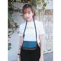 ราคา Rumi กระเป๋าสะพายข้างหนังวีแกน สี Black (5594364184)