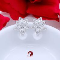 ราคา Miss Earring ต่างหูเพชรไข่มุก Miracle Pearl Earrings สวยหรู ใส่แล้วไม่แพ้ เพชร Cz อะไหล่เงิน (5277942063)
