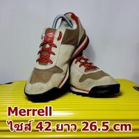 ราคา Merrell มือสอง ของแท้ ไซส์ 42 ยาว 26.5 เซน สภาพสวย(รองเท้าเมอร์เรล Merrell Solo ลำลอง รุ่น เบอร์ ขนาด ไซต์ สภาพดี ไซร์ (5616554582)