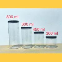 ราคา กระปุก PET ฝาเกลียว 800,600,450,300 ml กระปุกขนม กระปุกฝาดำ กระปุกคุ้กกี้ กระปุกน้ำพริก กระปุกธัญพืช (7769240478)