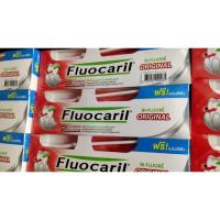 ราคา ยาสีฟันฟูลโอคารีล(Fluocaril )สูตร Original160 กรัมแถมฟรีแปรงสีฟัน‼️ (6672020310)