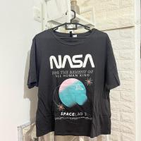 ราคา เสื้อยืด พิมพ์ลาย Nasa H&M ของแท้ สําหรับผู้หญิง (22878471682)