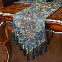 ราคา ผ้าคลุมโต๊ะหรูหราสไตล์จีน ผ้าคลุมโต๊ะกาแฟ โต๊ะอาหาร ผ้าปูโต๊ะแบบแถบ (41363622217)